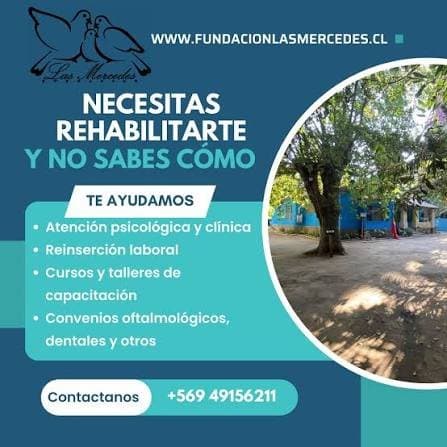 Fundación Las Mercedes | Rehabilitación adicciones salud mental Peñaflor Región Metropolitana Chile foto 4