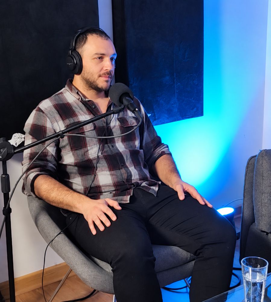 Grabación del podcast Construyendo Ganas de Vivir (3)