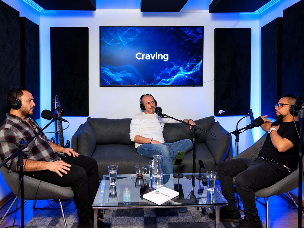 Grabación del podcast Construyendo Ganas de Vivir (7)